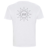 GEOMETRIC WHITE T